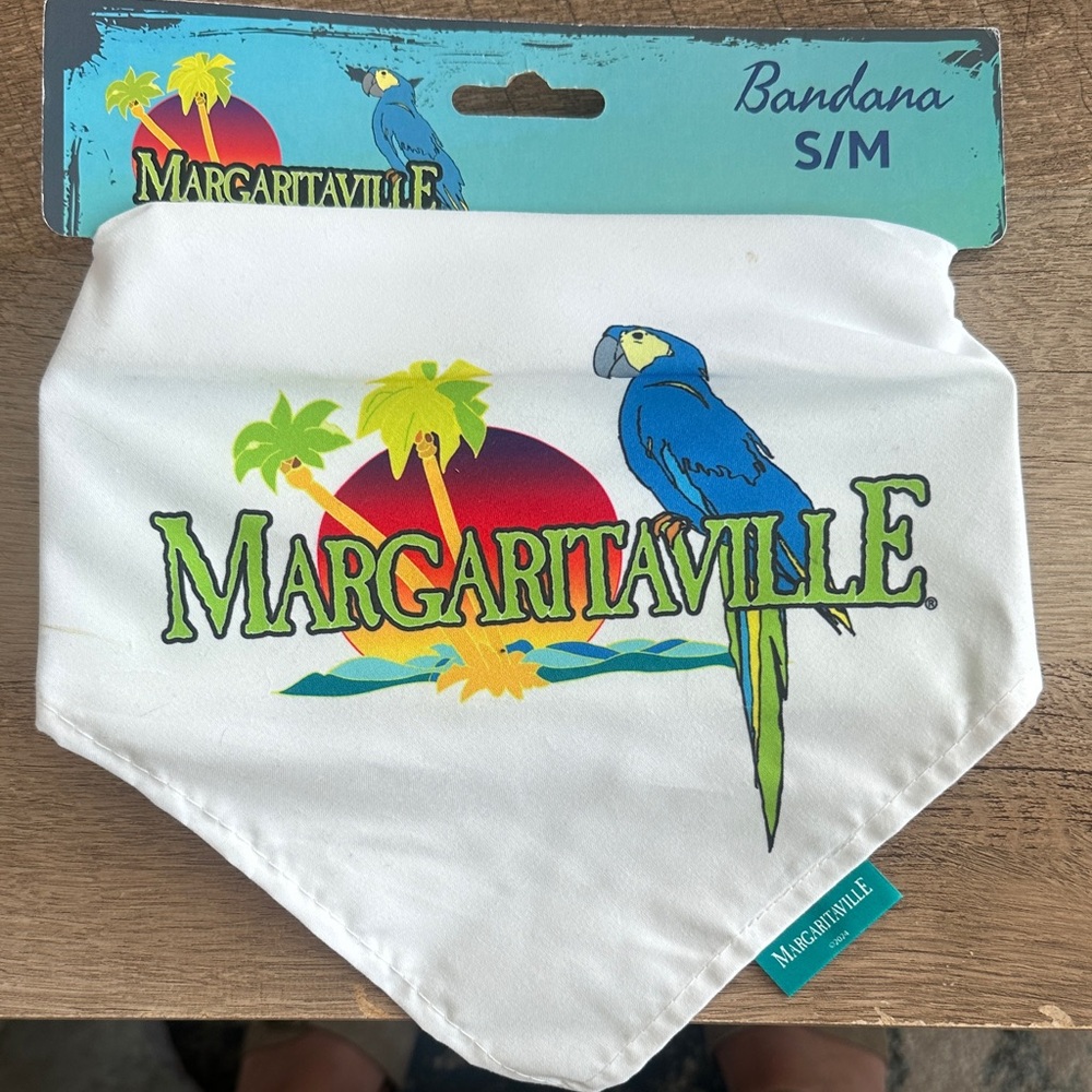 Margaritaville White Bandana